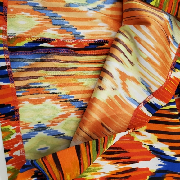 NWOT ALYX Beautiful Colorful printed Dress - Picture 4 of 5